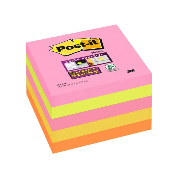 Samolepicí bloček 3M Post-it 654SN - SUPER STICKY