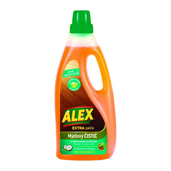 Alex mýdlový čistič na dřevo, 750 ml
