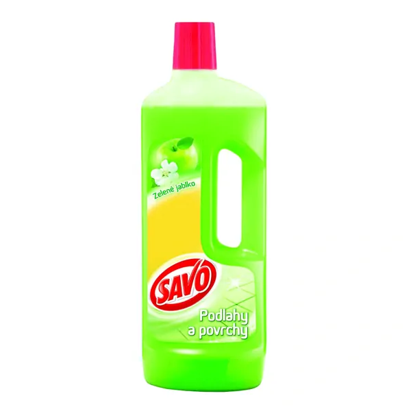 SAVO zelené jablko - čisticí prostředek na podlahy a povrchy 750 ml