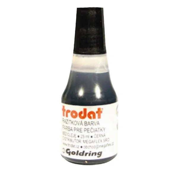 Razítková barva Trodat 25 ml - černá