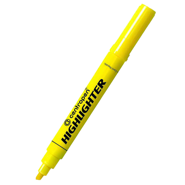 Zvýrazňovač Centropen 8552 - žlutý
