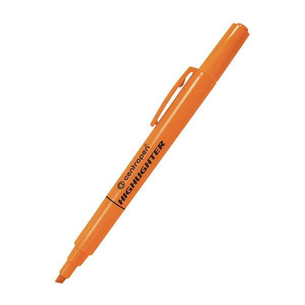 Zvýrazňovač Centropen 8722 - oranžový