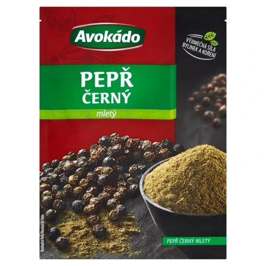 Pepř černý - mletý, 20 g