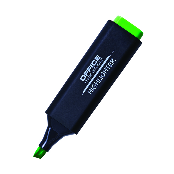 Zvýrazňovač Office Products - zelený