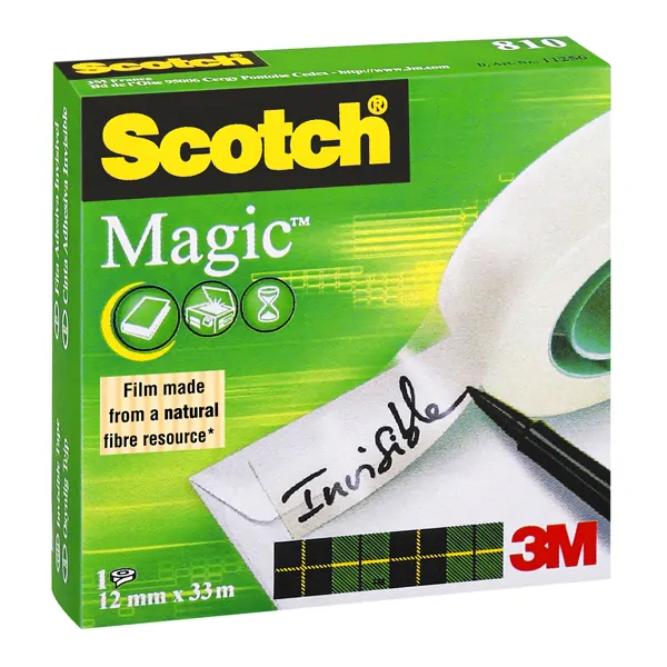 Lepicí páska 3M Scotch 810 MAGIC - 12 mm x 33 m