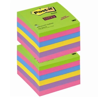 Samolepicí bloček 3M Post-it 654-12SSUC - SUPER STICKY
