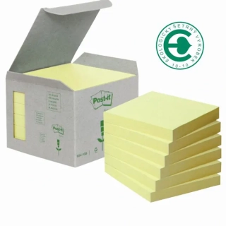 Samolepicí bloček 3M Post-it 654-1B - RECYKL