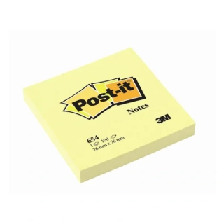 Samolepicí bloček 3M Post-it 654Y
