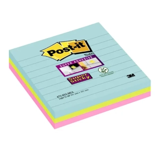 Samolepicí bloček 3M Post-it 675-SS3-MIA - SUPER STICKY