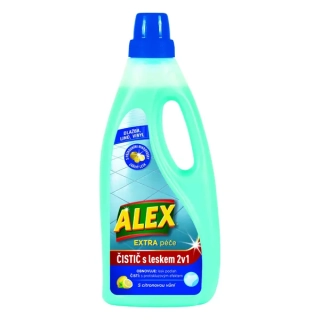 ALEX 2v1 čistič a leštěnka na lino a dlažbu 750 ml