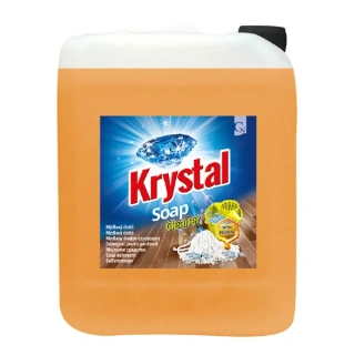 Krystal mýdlový čistič na dřevěné a plovoucí podlahy 5 l