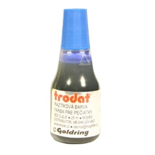Razítková barva Trodat 25 ml - modrá