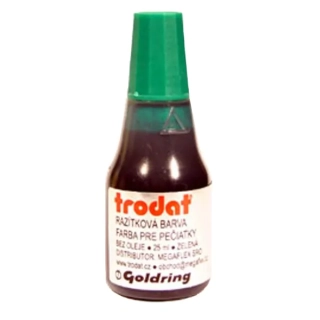 Razítková barva Trodat 25 ml - zelená