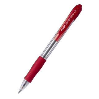 Propiska Pilot Super Grip - červená