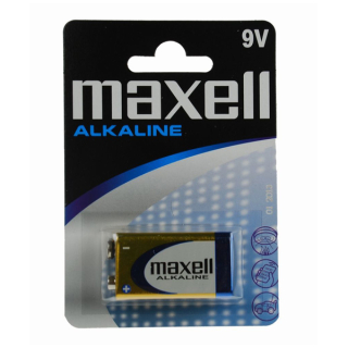 Baterie Maxell 9V alkalické