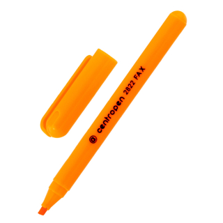 Zvýrazňovač Centropen 2822 - oranžový