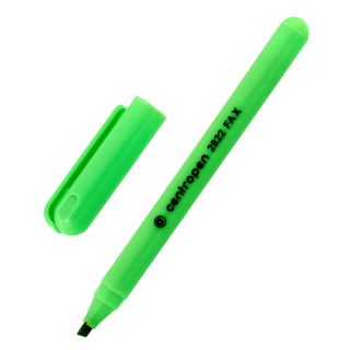 Zvýrazňovač Centropen 2822 - zelený