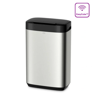 Tork odpadkový koš, 50 l - nerez/černá 460011