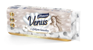 Almusso Venus, Toaletní papír 3vrstvý, 10 rolí