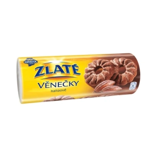Opavia Zlaté Věnečky kakaové, 150g