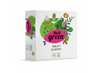 Real green tablety do myčky 40 ks