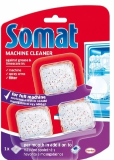 SOMAT čistič myčky, 3 tablety