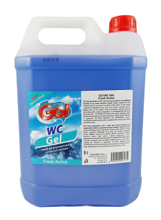 GO! WC GEL FRESH ACTIVE 5l modrý