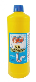 GO! na ODPADY tekutý 1l gel na čištění odpadů