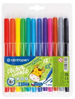 Centropen COLOUR WORLD 7550 - sada 12 barev