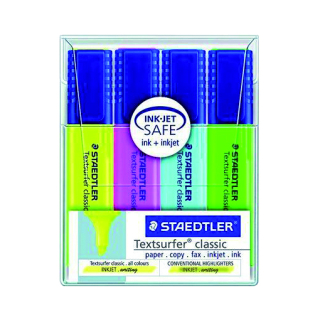 Zvýrazňovač Staedtler 364 sada 4 ks