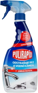 PULIRAPID odstraňovač vodního kamene koupelna+kuchyně 500 ml