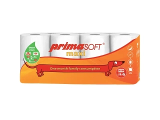 Toaletní papír PrimaSoft Maxi 8ks, 2vr., 60m