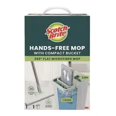 Scotch-Brite™ Hands-Free Mop s kompaktním kbelíkem, 1 mop + 1 kbelík