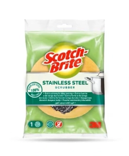 Scotch-Brite® Nerezavá drátěnka se žlutou pěnou