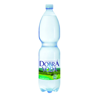 Dobrá voda 1,5 L jemně perlivá