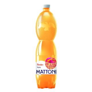 Mattoni 1,5 L - perlivá - broskev