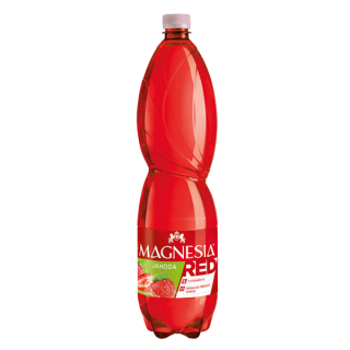 Magnesia Red 1,5 L jemně perlivá - Jahoda