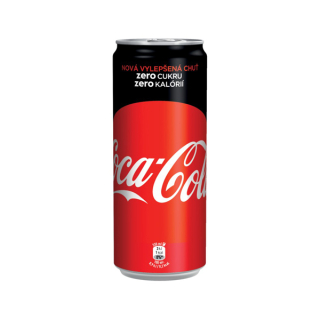 Coca-Cola Zero 0,33 L plech