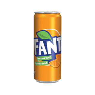 Fanta Pomeranč 0,33 L plech
