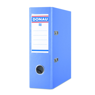 Pořadač pákový A5 Donau Economy 75 mm - modrý