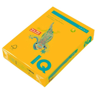 Papír IQ Color - neonově oranžový (NEOOR) - A4, 80g