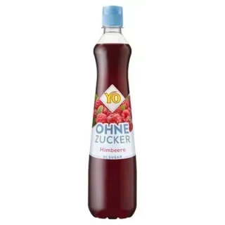 Yo - ovocný sirup bez cukru - Malina, 0,7 l