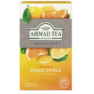 Ahmad Tea - ovocný čaj - Citrusový mix