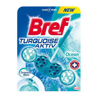 Bref Color Aktiv Ocean Turquoise Water - WC blok 50 g