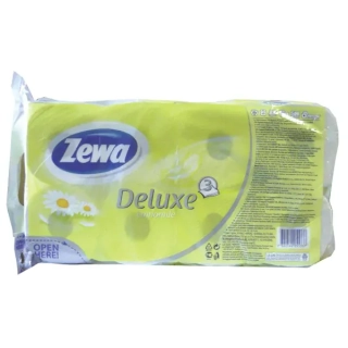 Zewa Deluxe toaletní papír, 3 vr., 8 ks