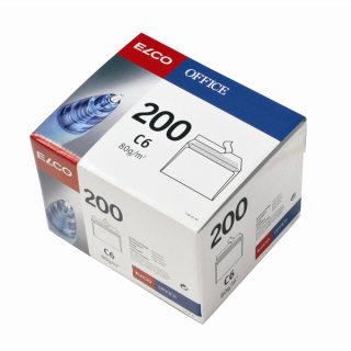 Obálky C6 ELCO s odtrhávacím proužkem - BOX 200 ks