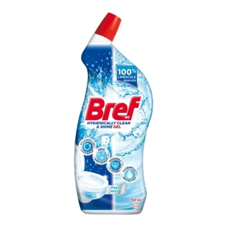 Bref Hygienically Clean & Shine Gel Fresh Mist - WC čistič 700 ml
