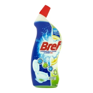 Bref Hygienically Clean & Shine Gel Lemonitta Power - WC čistič 700 ml