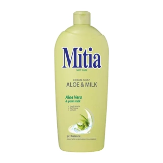 MITIA Aloe & Milk - krémové mýdlo, NÁPLŇ 1000 ml