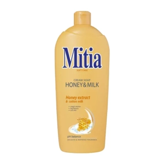 MITIA Honey & Milk - krémové mýdlo, NÁPLŇ 1000 ml